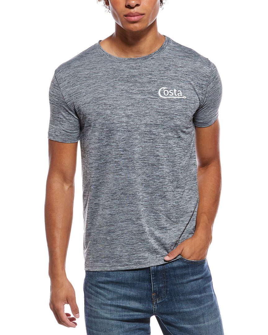 COSTA APPAREL Costa Apparel Costa Tech How To Hooks T-Shirt