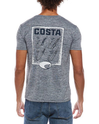 COSTA APPAREL Costa Apparel Costa Tech How To Hooks T-Shirt