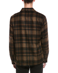Slate & Stone Plaid Wool-Blend Shirt Jacket