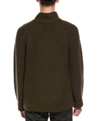 Slate & Stone Ribbed 1/4-Zip Mock Neck Sweater