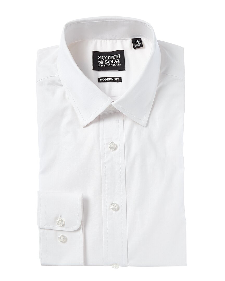 Scotch & Soda Mens Dress Shirt, 15