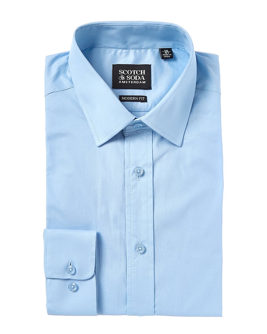 Scotch & Soda Mens Dress Shirt, 15.5