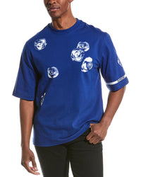 Burberry Rose T-Shirt Blue