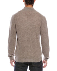 Brodie Cashmere Brodie Cashmere Moss Stitch Wool & Cashmere-Blend Bomber Jacket