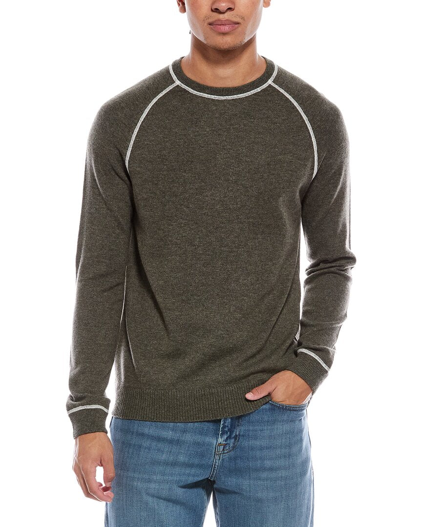 Brodie Cashmere Overlock Wool & Cashmere-Blend Sweatshirt