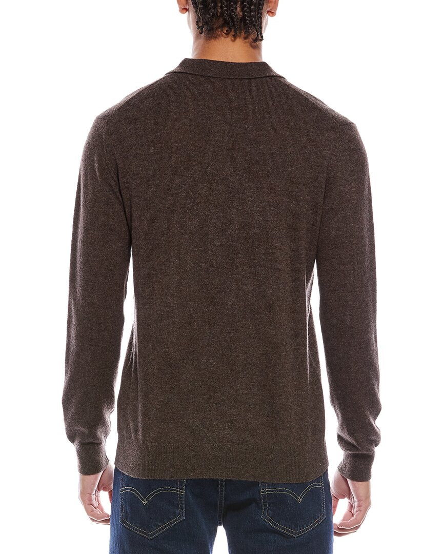 Brodie Cashmere Brodie Cashmere Wool & Cashmere-Blend Trophy Neck Sweater