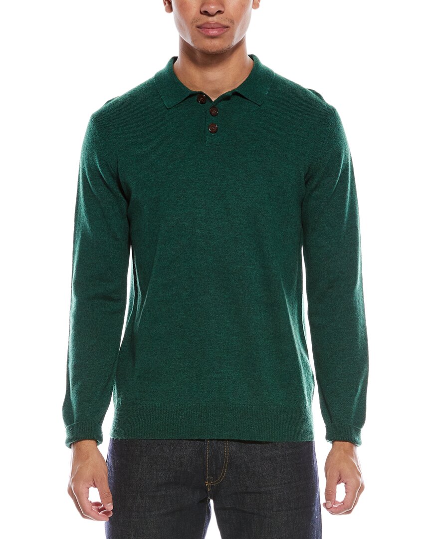 Brodie Cashmere Brodie Cashmere Wool & Cashmere-Blend Trophy Neck Sweater