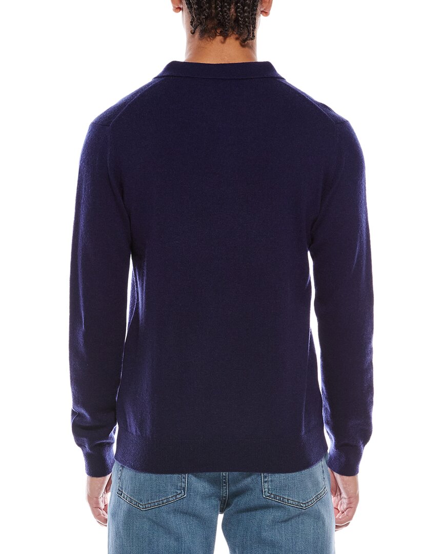 Brodie Cashmere Wool & Cashmere-Blend Trophy Neck Sweater