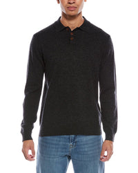 Brodie Cashmere Brodie Cashmere Wool & Cashmere-Blend Trophy Neck Sweater