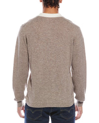 Brodie Cashmere Solid Wool & Cashmere-Blend Rugby Shirt
