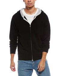 Brodie Cashmere Zip Wool & Cashmere-Blend Hoodie
