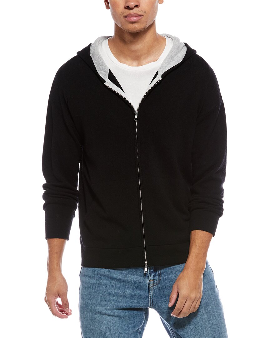 Brodie Cashmere Zip Wool & Cashmere-Blend Hoodie
