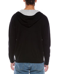 Brodie Cashmere Zip Wool & Cashmere-Blend Hoodie
