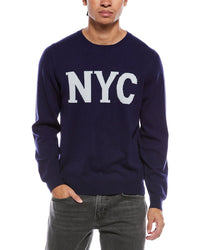 Brodie Cashmere Brodie Cashmere Nyc Wool & Cashmere-Blend Crewneck Sweater