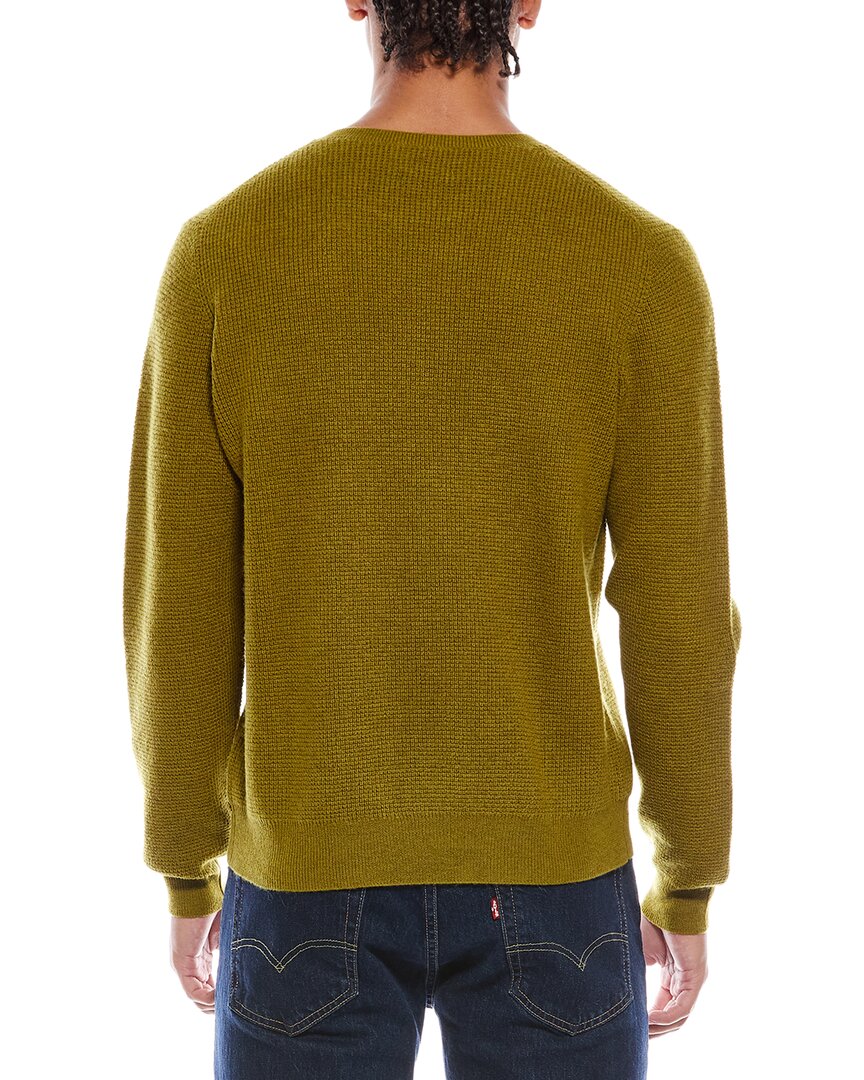 Brodie Cashmere Moss Stitch Wool & Cashmere-Blend Crewneck Sweater