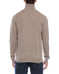Brodie Cashmere Classic Wool & Cashmere-Blend Turtleneck Sweater