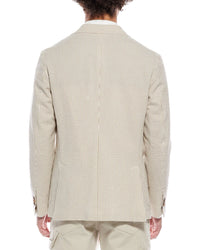 Montedoro By Slowear Stripe Textured Blazer