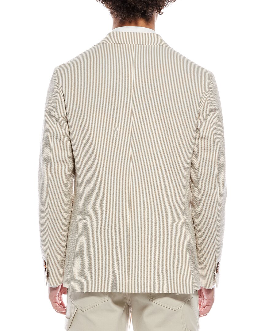 Montedoro By Slowear Stripe Textured Blazer