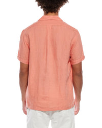 Brooks Brothers Brooks Brothers Solid Linen Camp Shirt