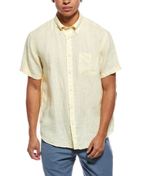 Brooks Brothers Brooks Brothers Solid Linen Shirt