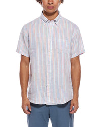 Brooks Brothers Brooks Brothers Stripe Linen Shirt