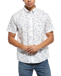 Brooks Brothers Friday Sailboat Print Shirt