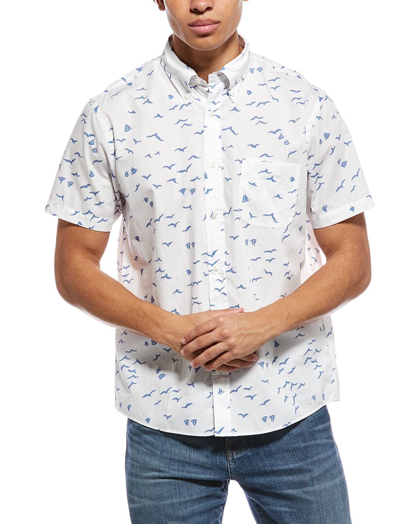 Brooks Brothers Friday Sailboat Print Shirt