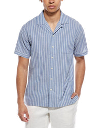 Brooks Brothers Dobby Camp Collar Shirt
