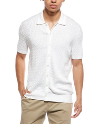 Brooks Brothers Mini Spencer Cable Cardigan
