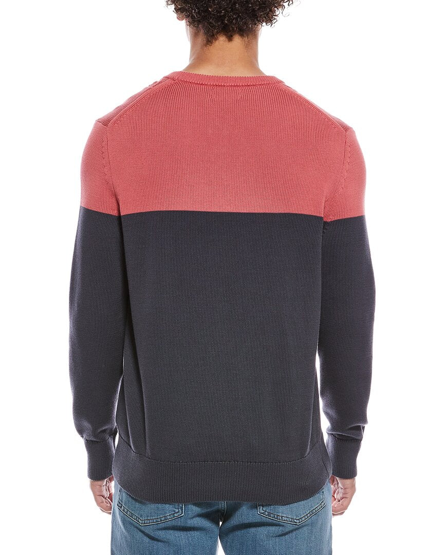 Brooks Brothers Colorblocked Crewneck Sweater