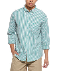 Brooks Brothers Friday Poplin Stripe Shirt