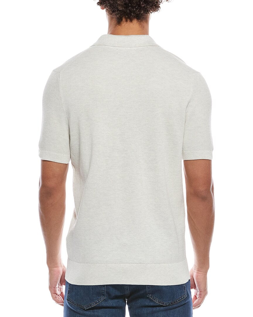 Brooks Brothers Pique Buttonless Polo Sweater