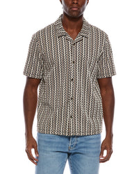 Jason Wu Jason Wu Jacquard Camp Collar Shirt