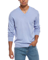 N.Peal Burlington Cashmere V-Neck Sweater
