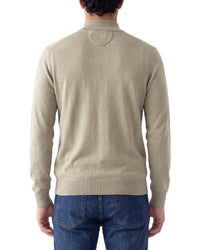 Raffi Jersey 1/4-Zip Mock Neck Sweater