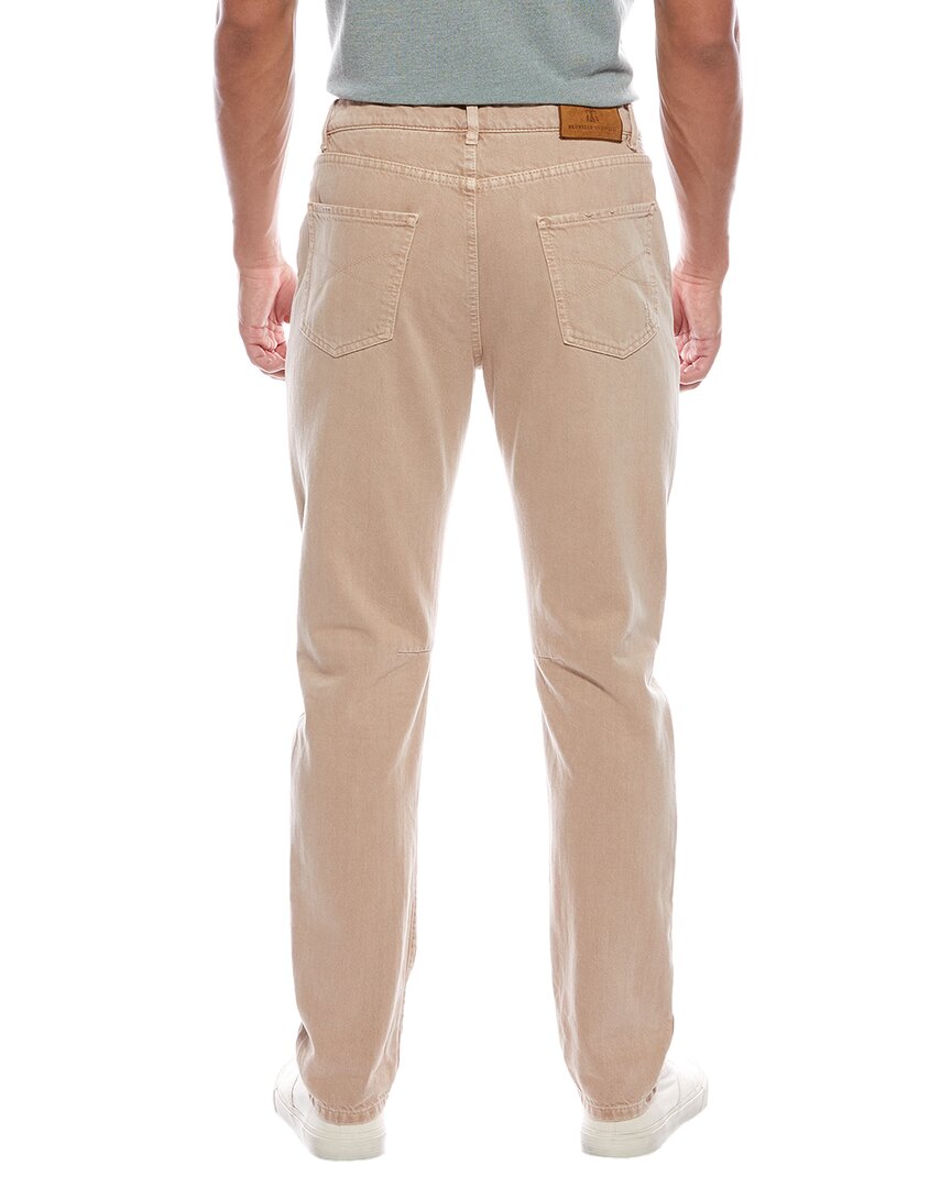 Brunello Cucinelli Khaki Leisure Fit Jean