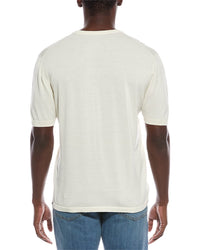 J.McLaughlin J.Mclaughlin White Ventura T-Shirt