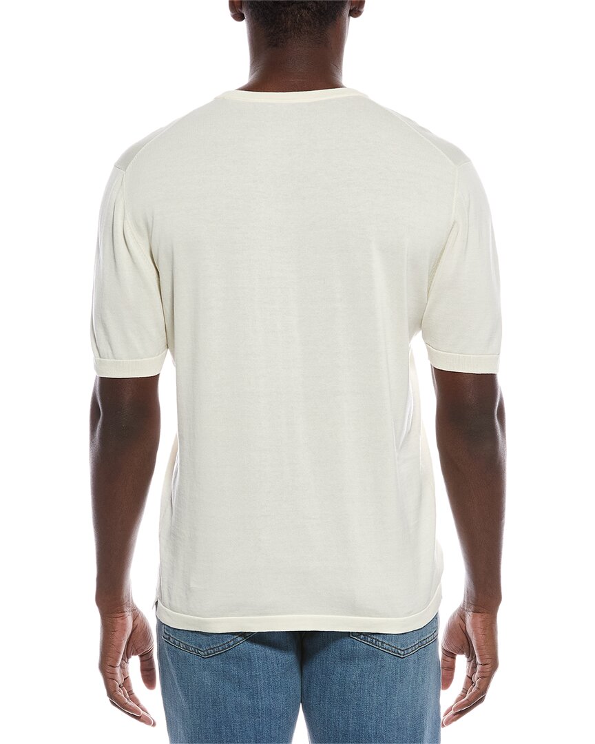 J.McLaughlin J.Mclaughlin White Ventura T-Shirt