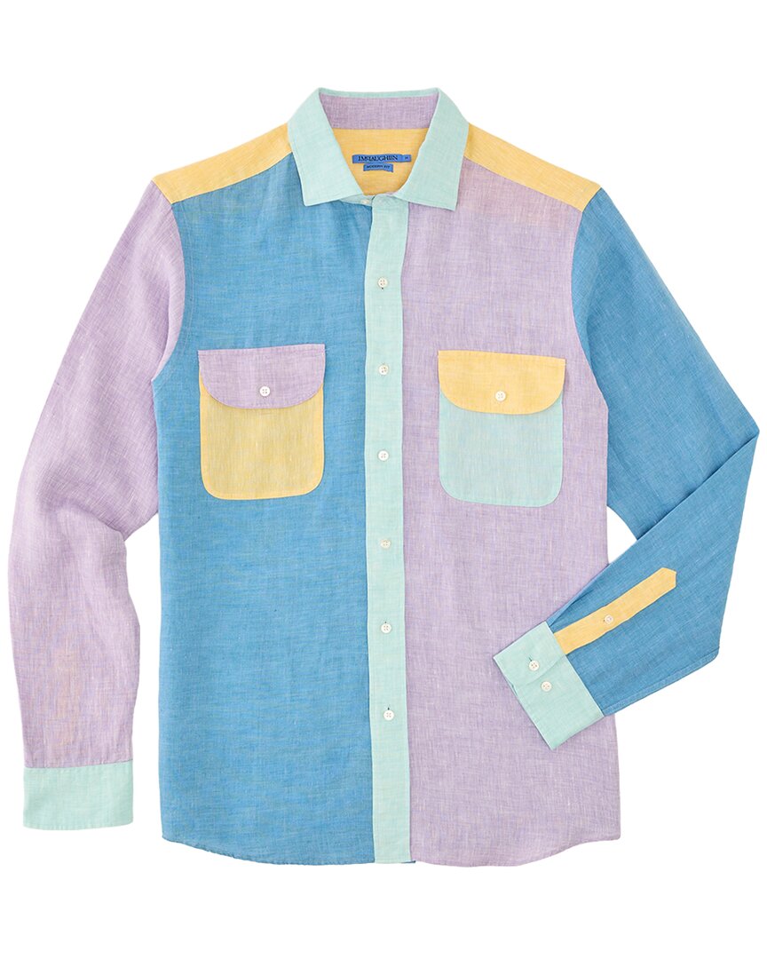 J.McLaughlin J.Mclaughlin Fun Linen Woven Shirt
