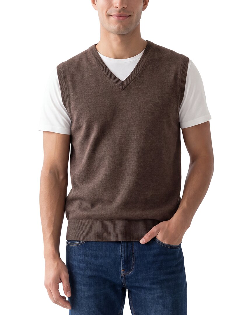 Raffi Merino Wool V-Neck Vest