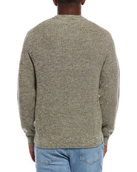 Madewell Marled Shaker Stitch Crewneck Sweater