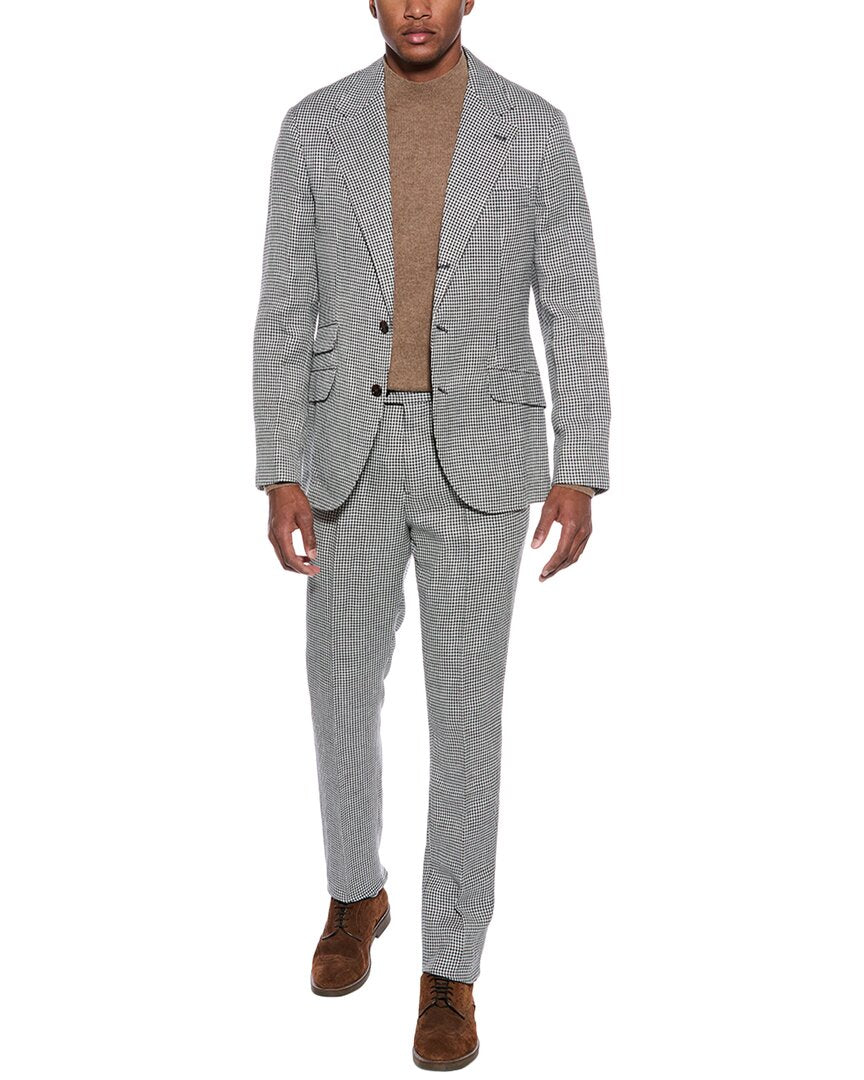 Brunello Cucinelli 2Pc Wool, Linen, & Silk-Blend Suit