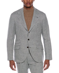 Brunello Cucinelli 2Pc Wool, Linen, & Silk-Blend Suit