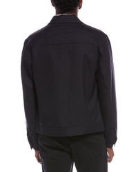 Theory Theory Wool-Blend Flannel Shirt