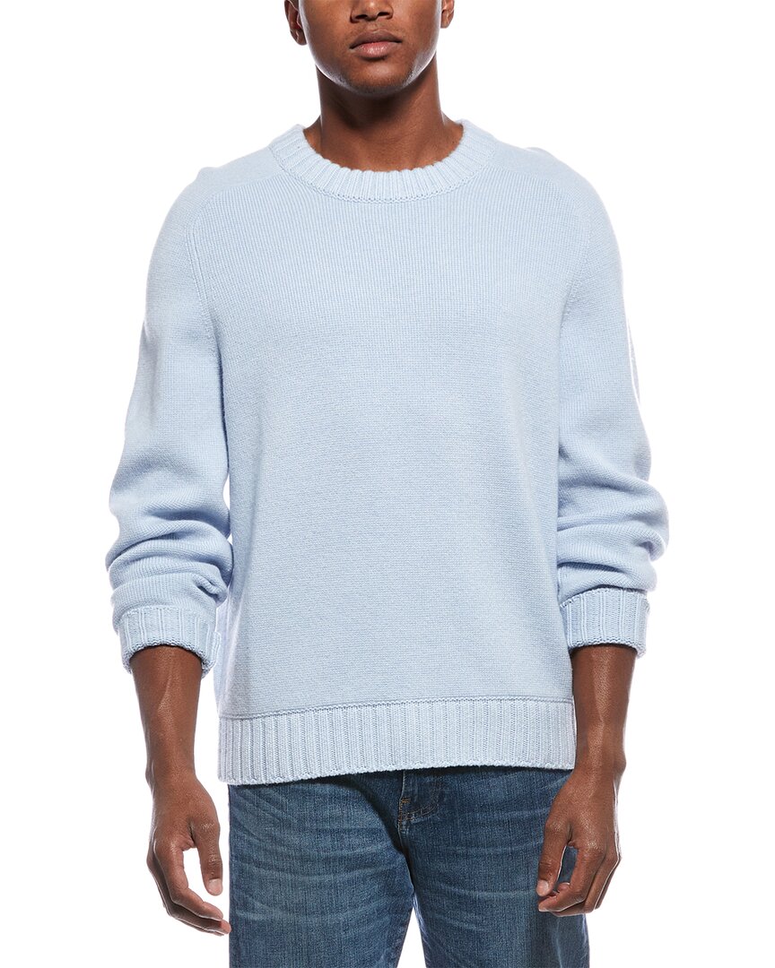 Theory Heavy Wool & Cashmere-Blend V-Neck Sweater
