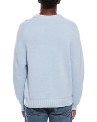 Theory Heavy Wool & Cashmere-Blend V-Neck Sweater