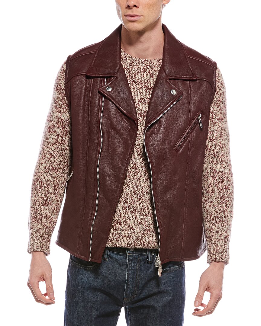 Brunello Cucinelli Leather Vest