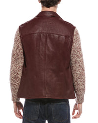 Brunello Cucinelli Leather Vest
