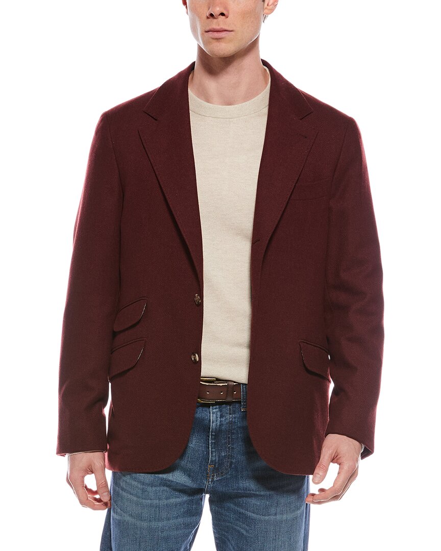 Brunello Cucinelli Wool, Silk, & Cashmere-Blend Jacket