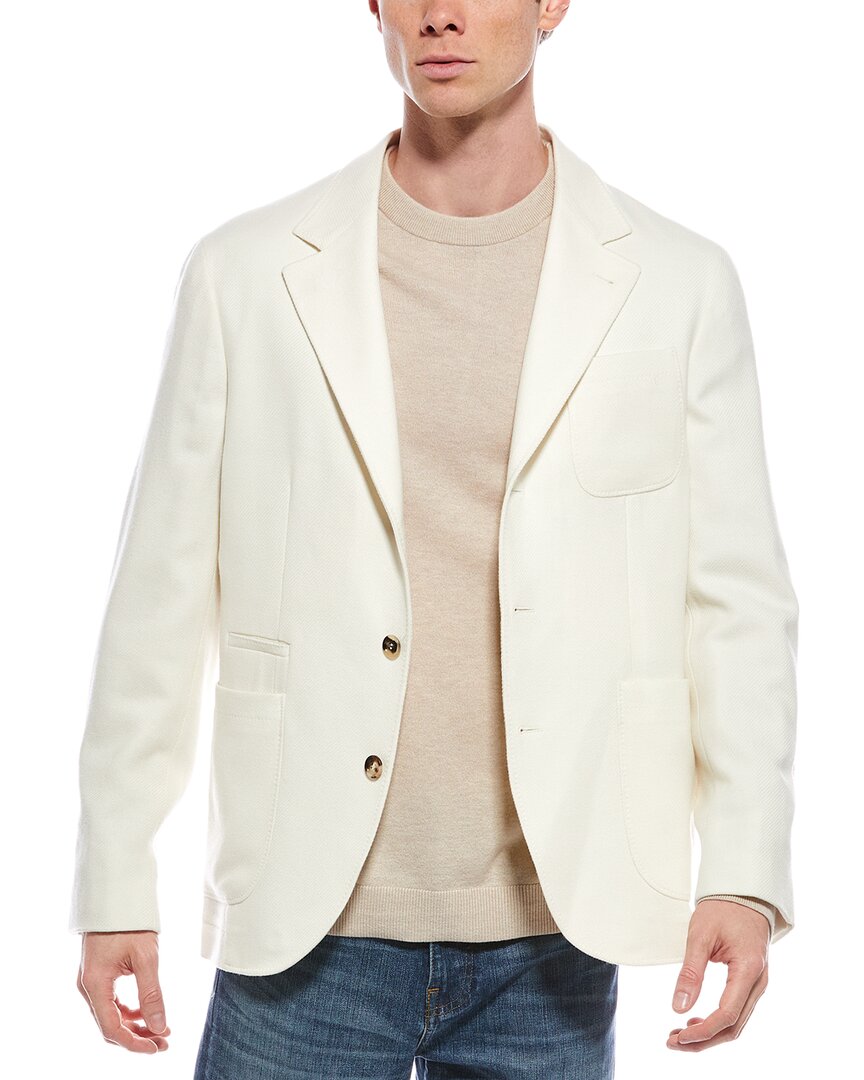 Brunello Cucinelli Wool-Blend Blazer
